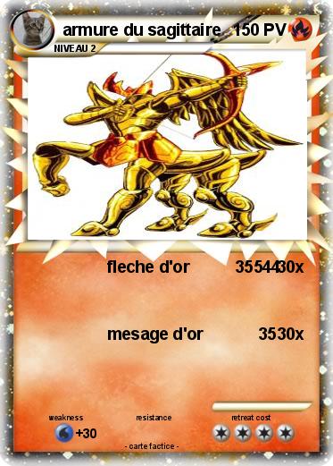 Pokemon armure du sagittaire
