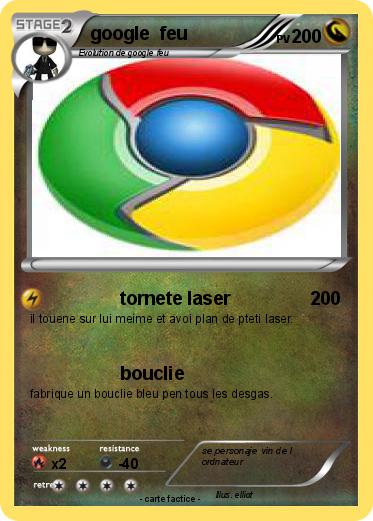 Pokemon google  feu