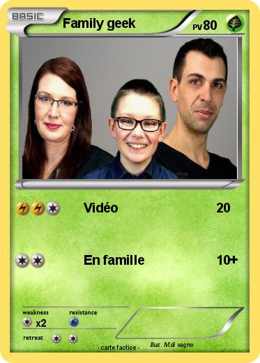 Pokemon Family geek