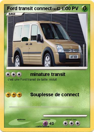 Pokemon Ford transit connect