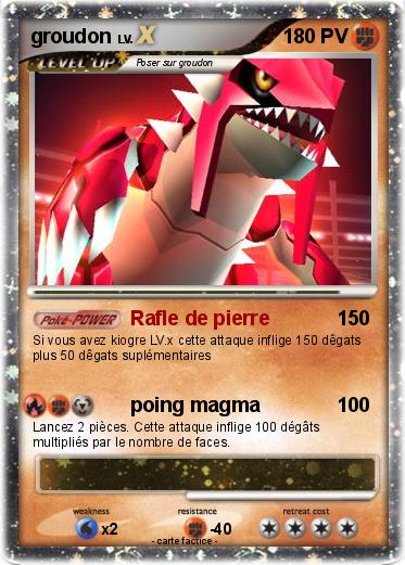 Pokemon groudon