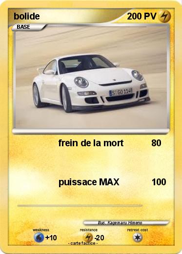Pokemon bolide
