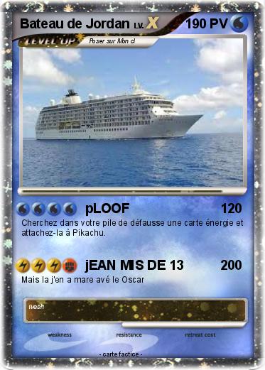 Pokemon Bateau de Jordan