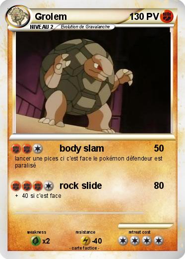 Pokemon Grolem