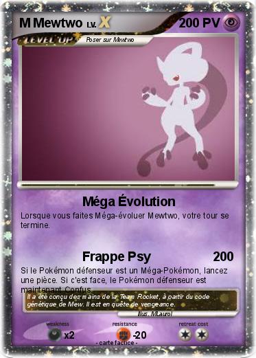 Pokemon M Mewtwo