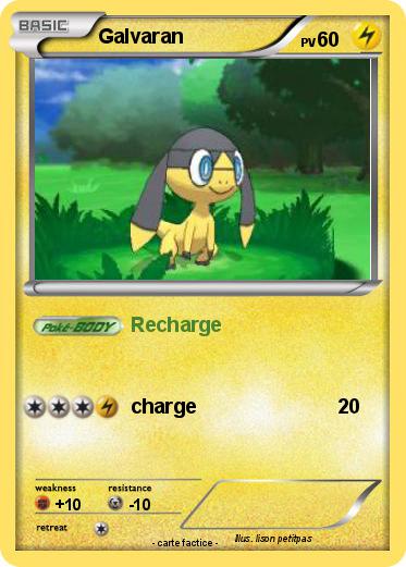Pokemon Galvaran