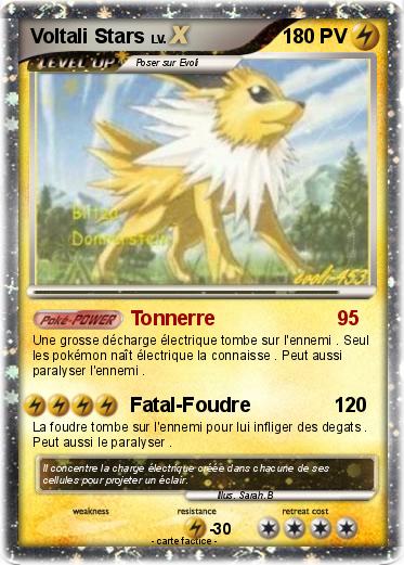 Pokemon Voltali Stars