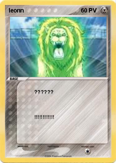 Pokemon leonn