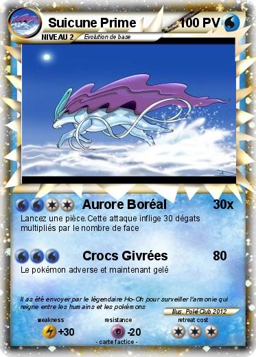 Pokemon Suicune Prime
