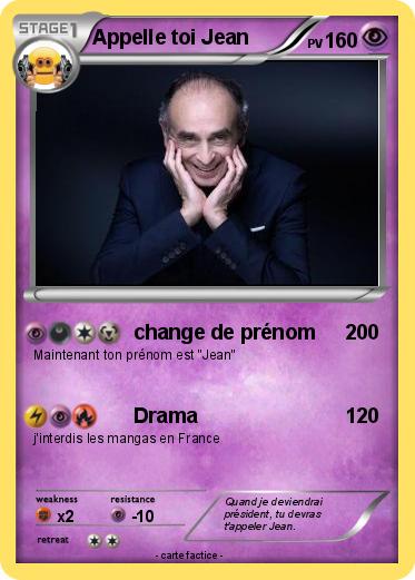 Pokemon Appelle toi Jean