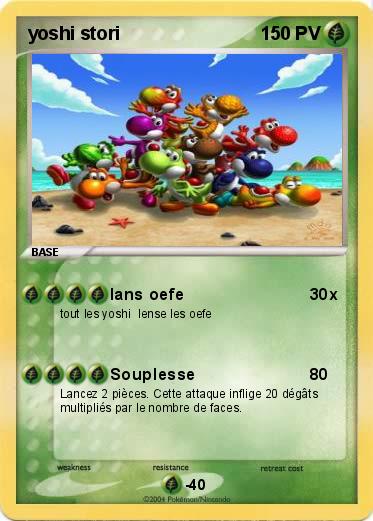 Pokemon yoshi stori