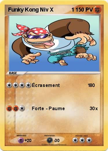 Pokemon Funky Kong Niv X            1