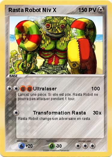 Pokemon Rasta Robot Niv X