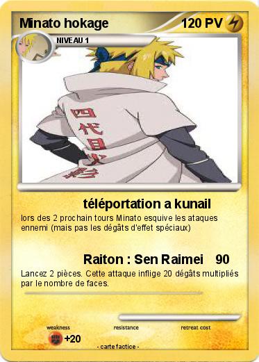 Pokemon Minato hokage