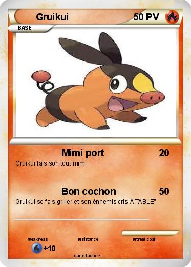 Pokemon Gruikui