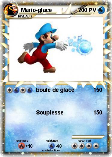 Pokemon Mario-glace