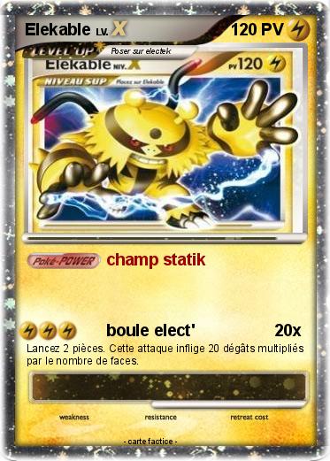 Pokemon Elekable