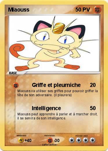 Pokemon Miaouss