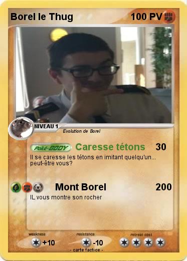 Pokemon Borel le Thug