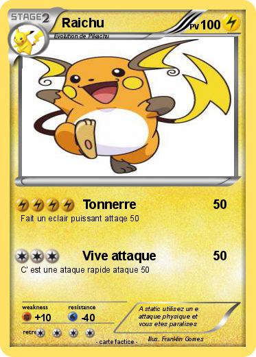 Pokemon Raichu