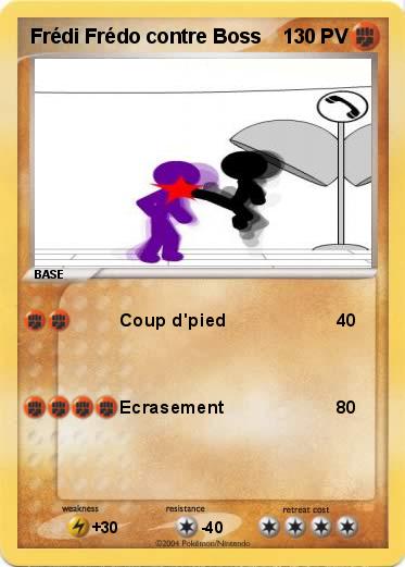 Pokemon Frédi Frédo contre Boss