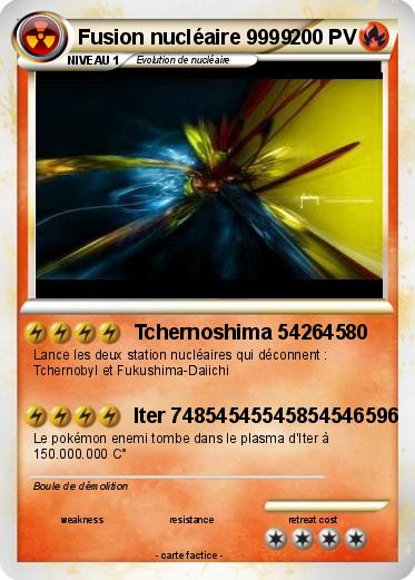 Pokemon Fusion nucléaire 9999
