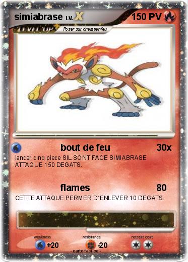 Pokemon simiabrase