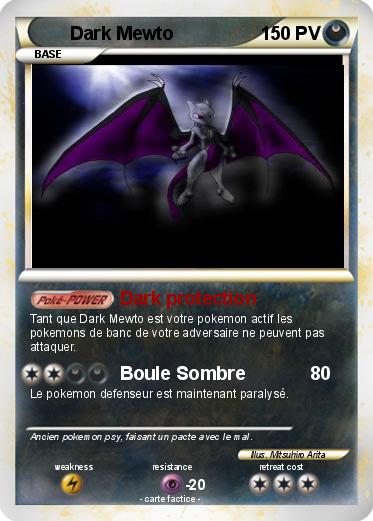 Pokemon Dark Mewto