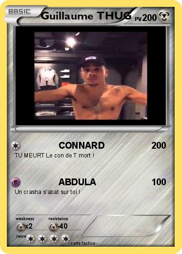 Pokemon Guillaume THUG