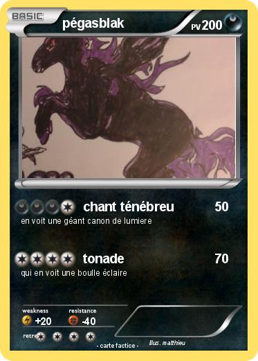 Pokemon pégasblak