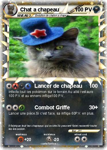 Pokemon Chat a chapeau