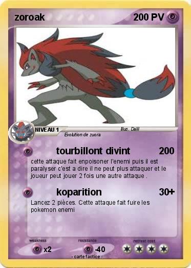 Pokemon zoroak