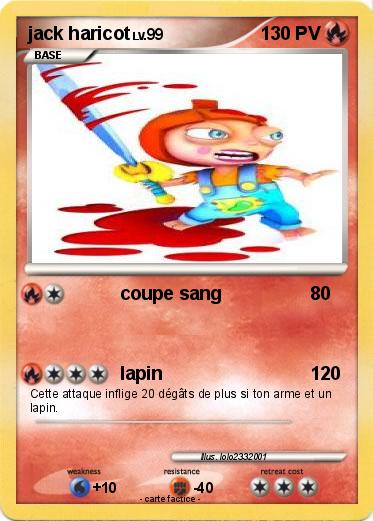 Pokemon jack haricot