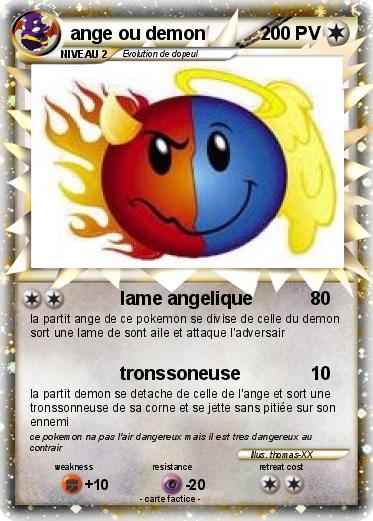 Pokemon ange ou demon