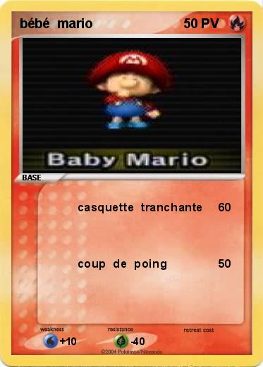 Pokemon bébé  mario
