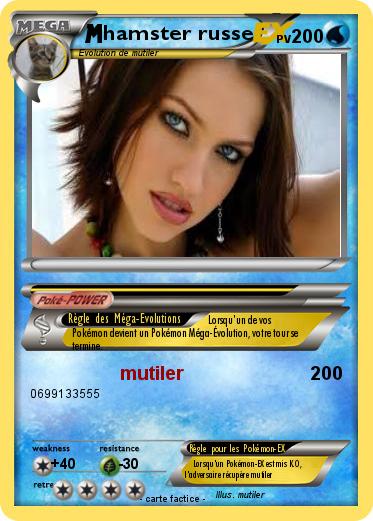 Pokemon hamster russe