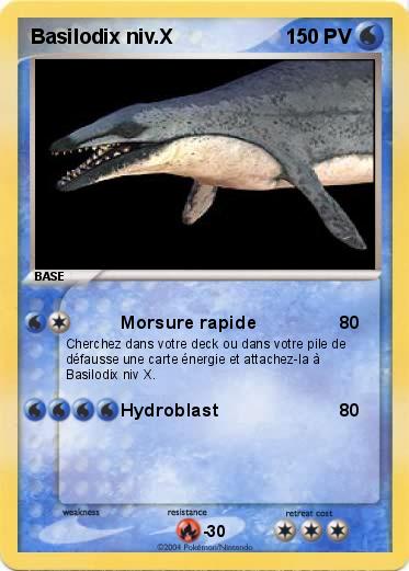 Pokemon Basilodix niv.X