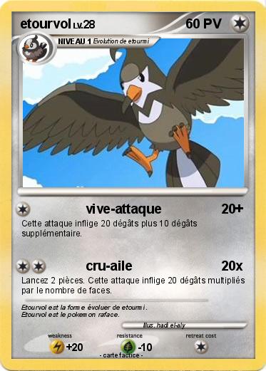 Pokemon etourvol