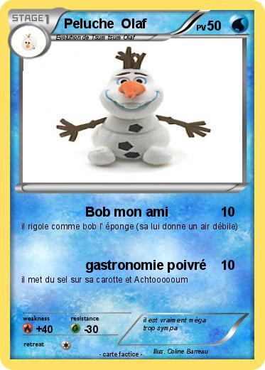 Pokemon Peluche  Olaf