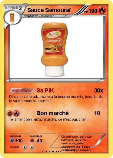 Pokemon Sauce Samouraï