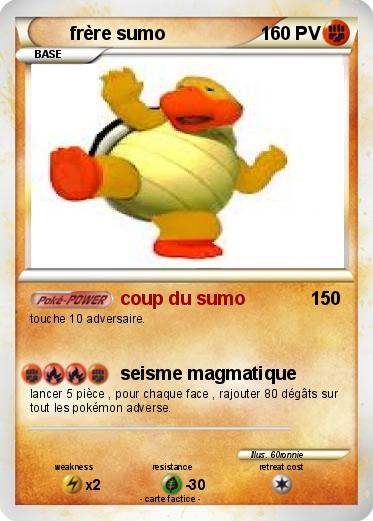 Pokemon frère sumo