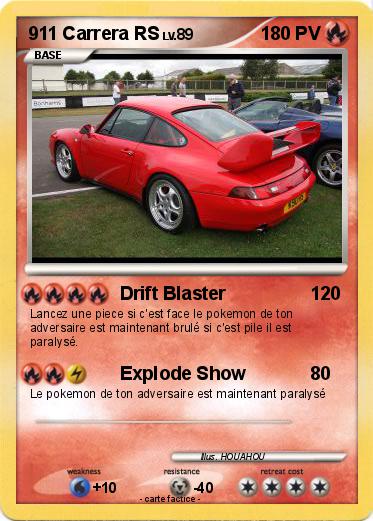 Pokemon 911 Carrera RS