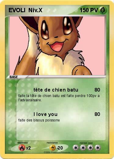 Pokemon EVOLI  Niv.X
