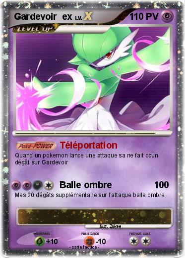 Pokemon Gardevoir  ex