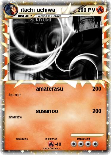 Pokemon itachi uchiwa