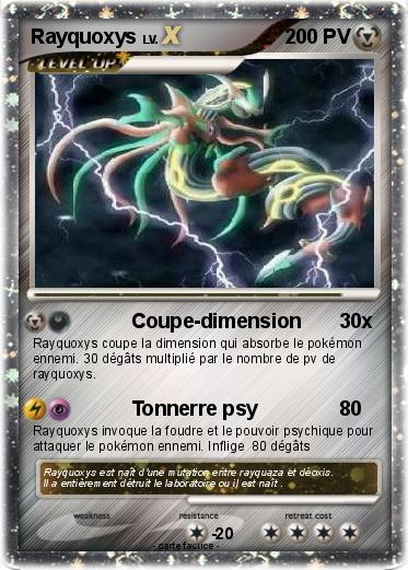 Pokemon Rayquoxys