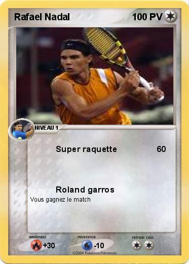 Pokemon Rafael Nadal
