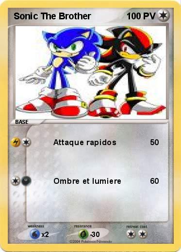Pokemon Sonic The Brother