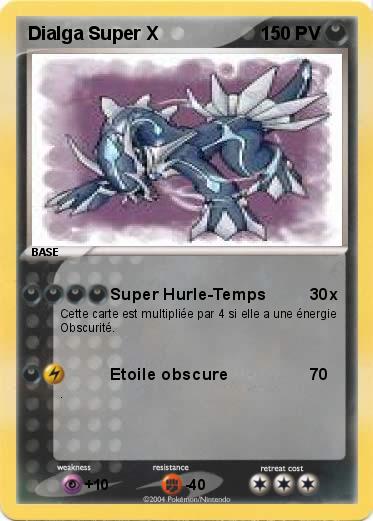 Pokemon Dialga Super X