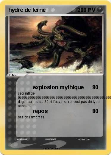 Pokemon hydre de lerne